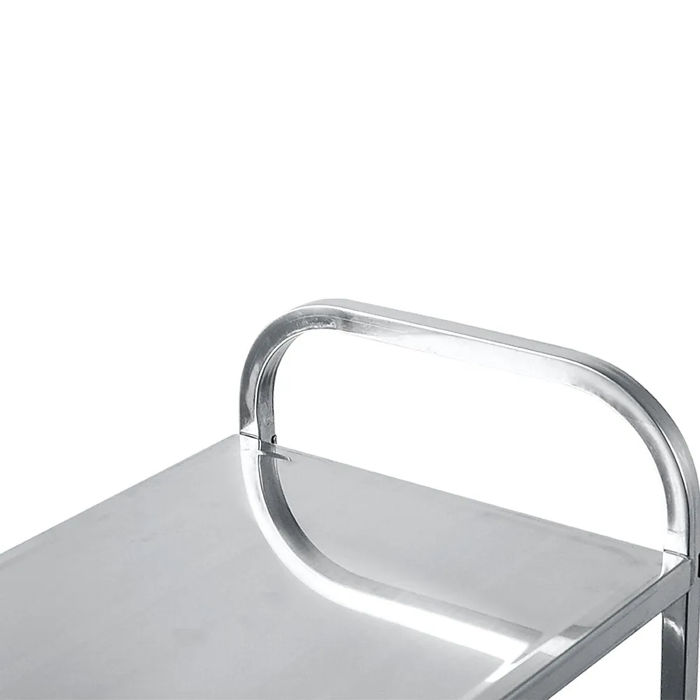 3 Tiers Food Trolley Cart Stainless Steel Utility Kitchen Dining Service