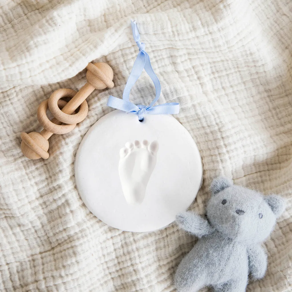 Babyprints Keepsake Ornament - White by Pearhead
