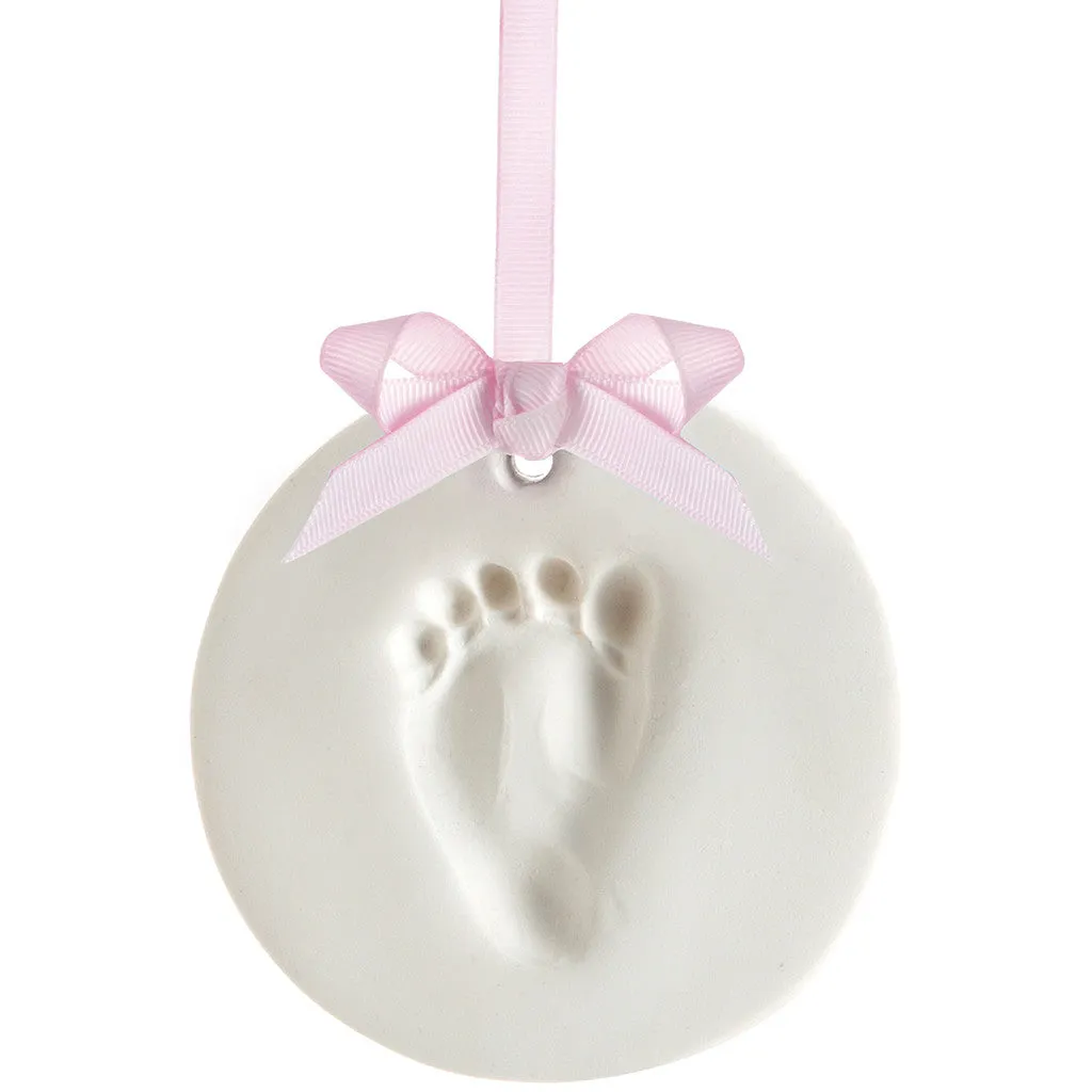 Babyprints Keepsake Ornament - White by Pearhead
