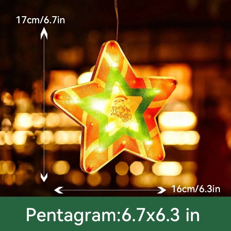 Kerst voorverkoop2024 Kerst venster opknoping Lights