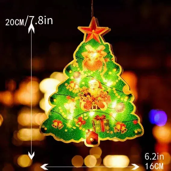 Kerst voorverkoop2024 Kerst venster opknoping Lights